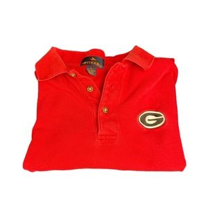 University of Georgia Bulldogs Collared Polo Shirt